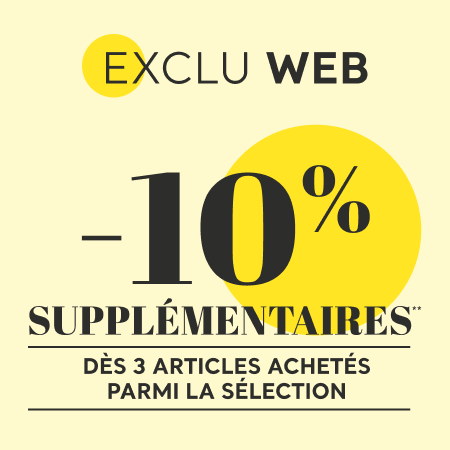 Yellow Days : -10% supplémentaires dès 3 - Cache Cache